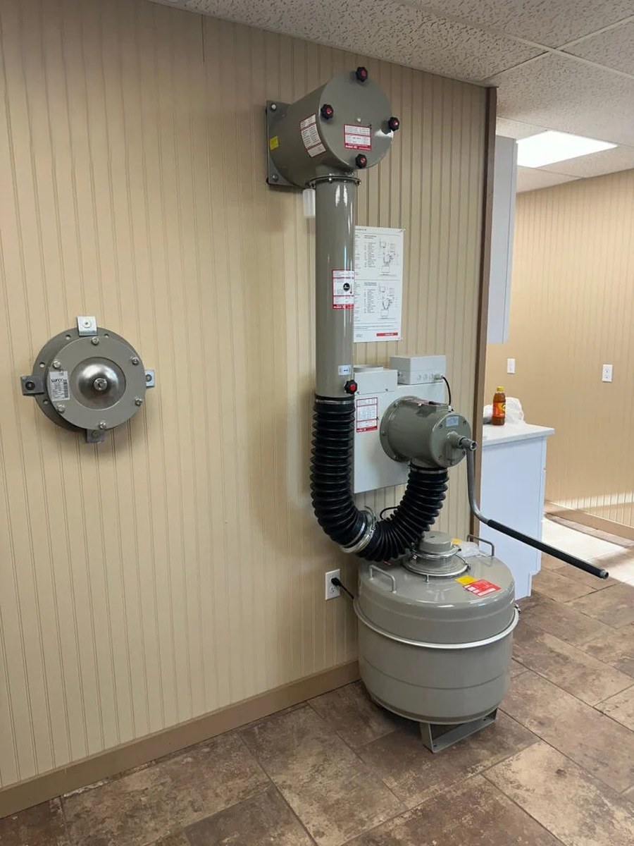 Système de filtration NRBC installé dans un abri