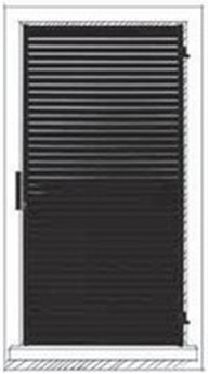 Ventelles, dessin de grille de porte