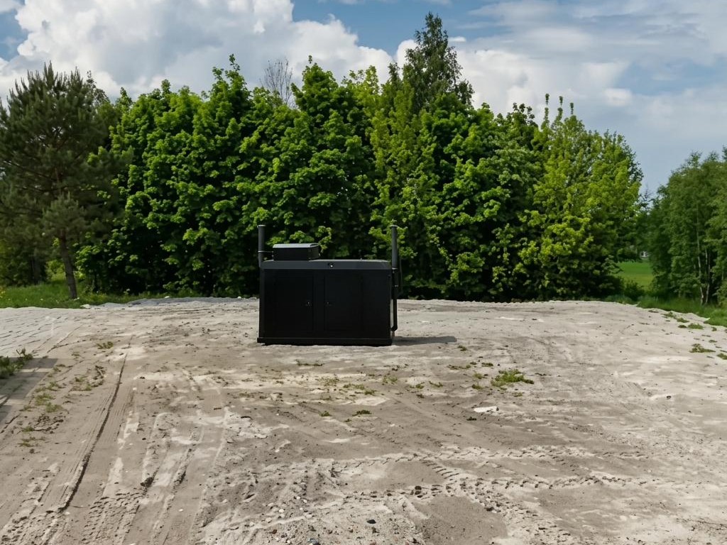 Module SAFE-ONE posé sur son terrain