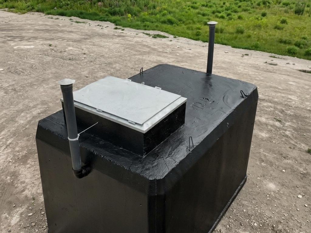 Trappe d'accès galvanisée et conduits de ventilation du SAFE-ONE